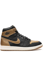 nikee air jordan 1 retro high og BLACK GOLD - 1