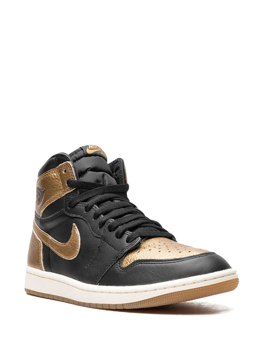 nikee air jordan 1 retro high og BLACK GOLD - 2