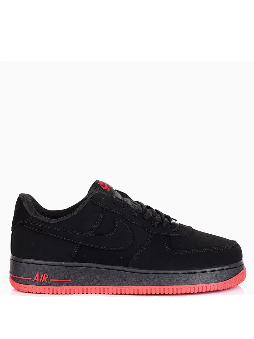 nikee airforce 1 Black red - 1