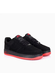 nikee airforce 1 Black red - 3