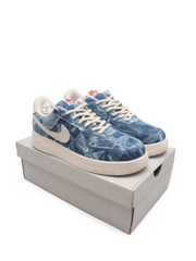 nikee airforce 1 denim blue - 2