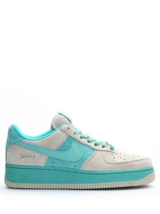 nikee airforce 1 low X tiffany GREY BLUE - 1