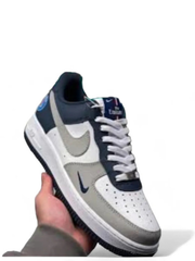 nikee airforce 1 paris saint german psg grey blue - 2
