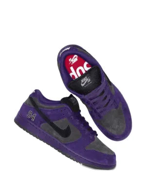 nikee supreme 94 x sb dunk low ink iron grey - 2