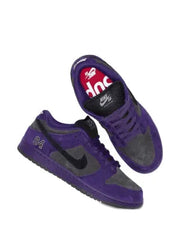 nikee supreme 94 x sb dunk low ink iron grey - 2