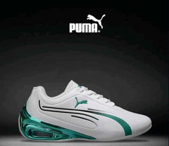 Pumaa Super GT Sport White Green