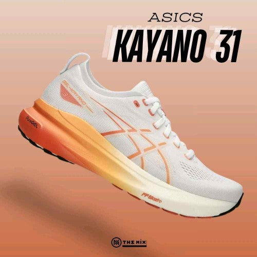 ASICSS Gel-Kayano 31White Faded Orange Womens 638