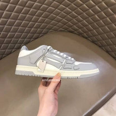 amirii skeleton low top grey