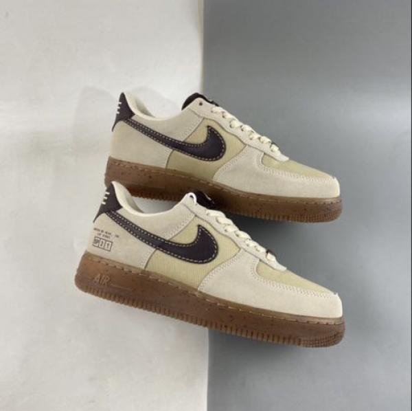 Nik e Airforce 1 Low Coffee Brown