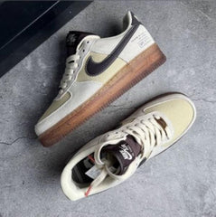 Nik e Airforce 1 Low Coffee Brown