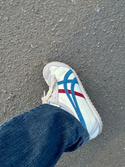 onitsukka tiger maxico 66 white blue red vin