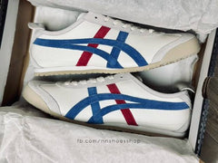 onitsukka tiger maxico 66 white blue red vin
