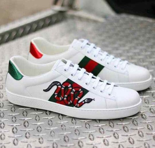 Guccii Aces Trainers Snake