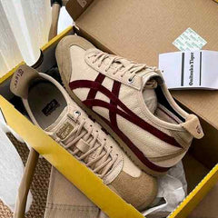 Onitsukaa Tigerr Mexico 66 SD Beige Beet Juice 669