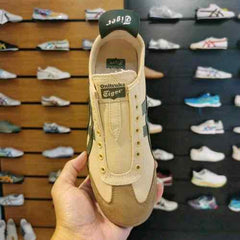 Onitsukaa Tigerr Mexico 66 Slip On Beige Grass Green 1251
