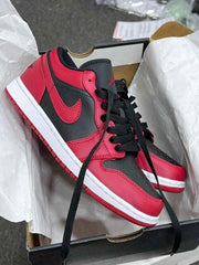 air jordan 1 low Gym red black