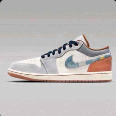 Nikee Air Jordan 1 SE Phantom Denim Swoosh