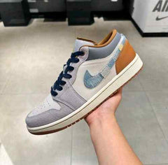Nikee Air Jordan 1 SE Phantom Denim Swoosh
