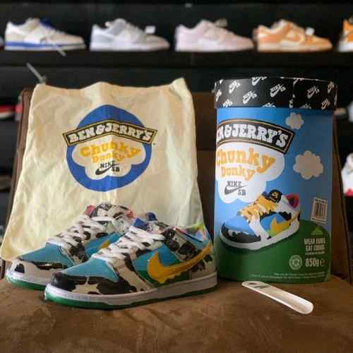 Nikee SB Dunk Low Chunky Dunky BEN AND JERYY UA Quality Fix 630