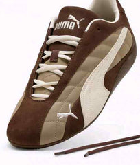 Pumaa SpeedCat Plus Quilted Espresso Brown Warm White 1153