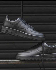 Nikee Airforce 1 Black SEMI UA with all accessories for her fix
