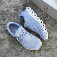 On Running Cloud 6 Chambray White