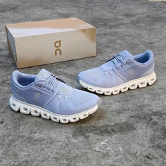 On Running Cloud 6 Chambray White
