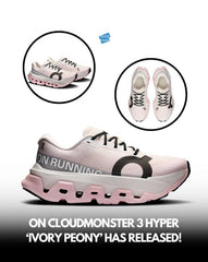 WMN ON CLOUD MONSTER 3 hyper ivory peony