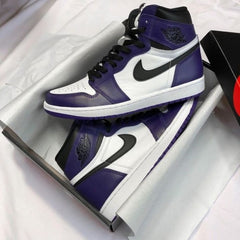 Nikee Air Jordan Retro 1 High Court Purple 669