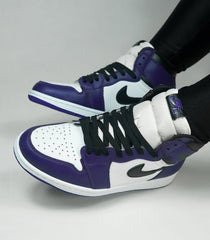 Nikee Air Jordan Retro 1 High Court Purple 669