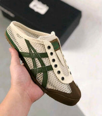 Onitsukaa Tiger Mexico 66 Sabot half cut Grass Green