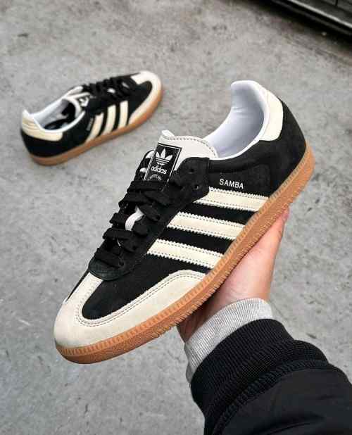 Adidass Samba Core Black Wonder White 1221