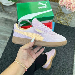 Pumaaa palermo sneakers in pink orange