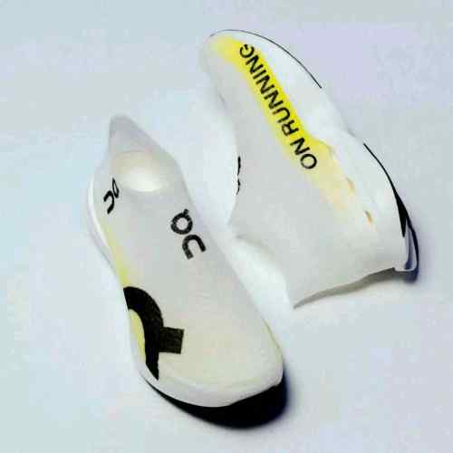 On Cloudboom Strike LS White Yellow