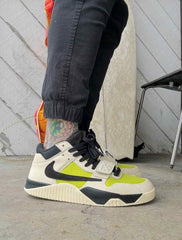NIK travis scott x jordan jumpman jack trainer bright cactus
