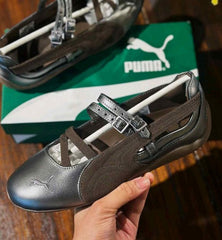 Pumaa. speed cat ballet Lux chocolate Gum