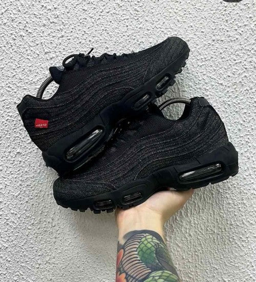 Levis x Nikee AirMax 95 OG Black Anthracite
