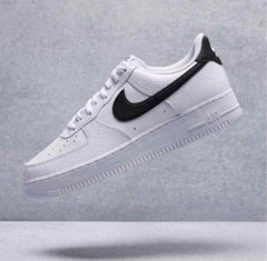 nikee airforce 1 low white black swoosh
