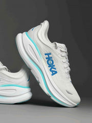 Hoka Bondi 9 Frost White Blue 1242