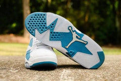 NIK.E JORDAN JUMPMAN MVP 678. WHITE INDUSTRIAL BLUE