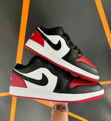 Nikee Air Jordan 1 Low Bred Toe Semi UA
