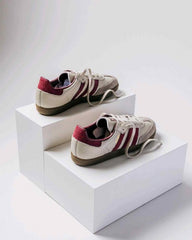 Adidass Samba OG Putty Grey Maroon 1226