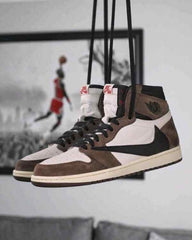 Nikee airr Jordan Retro 1 High OG Travis Scott Mocha Semi UA