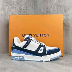 Louis Vuittonn LV Street Style Trainer Sneaker Blue