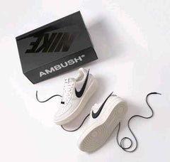 Nikee Airforce 1 low x ambush white