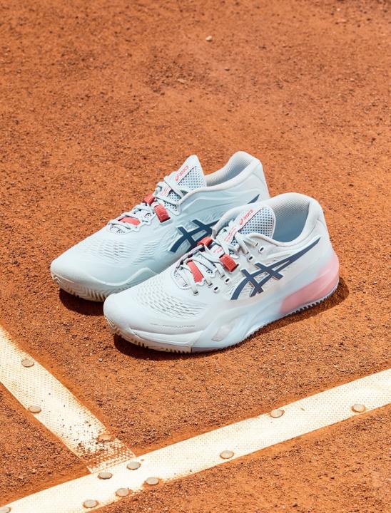 Asic.s Gel Resolution White Indigo Fog