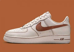 Nikee AirForce 1 Low IvorySaddle Brown