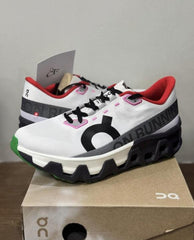 On Cloud Monster Silver Iron Red