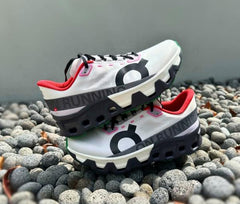 On Cloud Monster Silver Iron Red