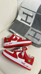 Airforce 1 low x Louis Vui_tton Red